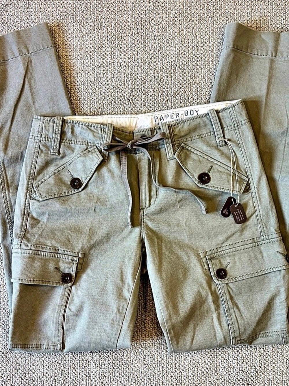Paperboy Cargo Pants - Size 6 NWT
